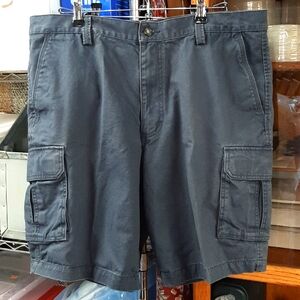 Mens Navy Blue Dockers Cargo Shorts Sz 38